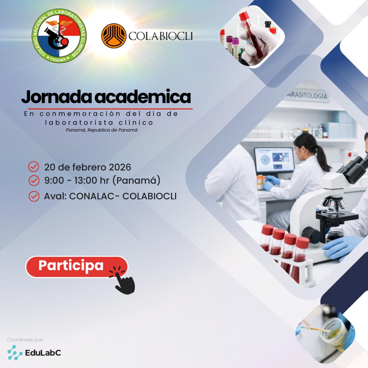 En conmemoración del Día del Laboratorista Clínico